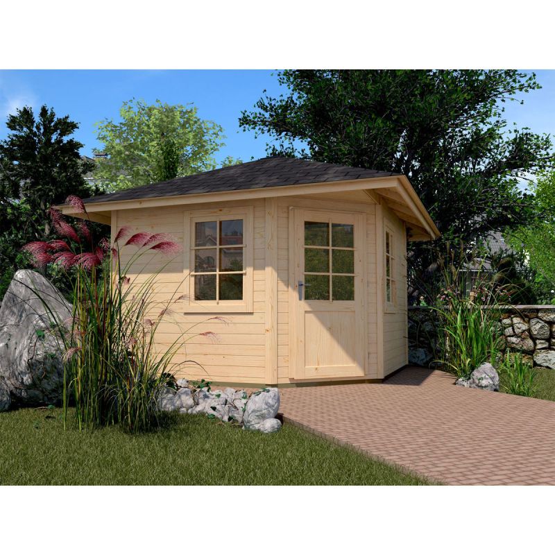 Weka Gartenhaus „149 5-Eck“ Gr.1