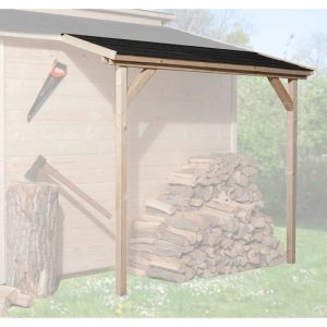 Weka Schleppdach für Gartenhaus 19/21 mm natur Weka Schleppdach für Gartenhaus 19/21 mm natur