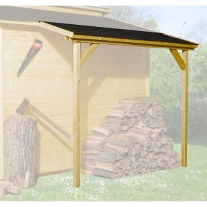 Weka Schleppdach für Gartenhaus 19/21 mm lasiert Weka Schleppdach für Gartenhaus 19/21 mm lasiert