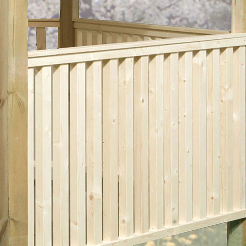 Weka Brüstungsgeländer für „6-Eck Pavillon“