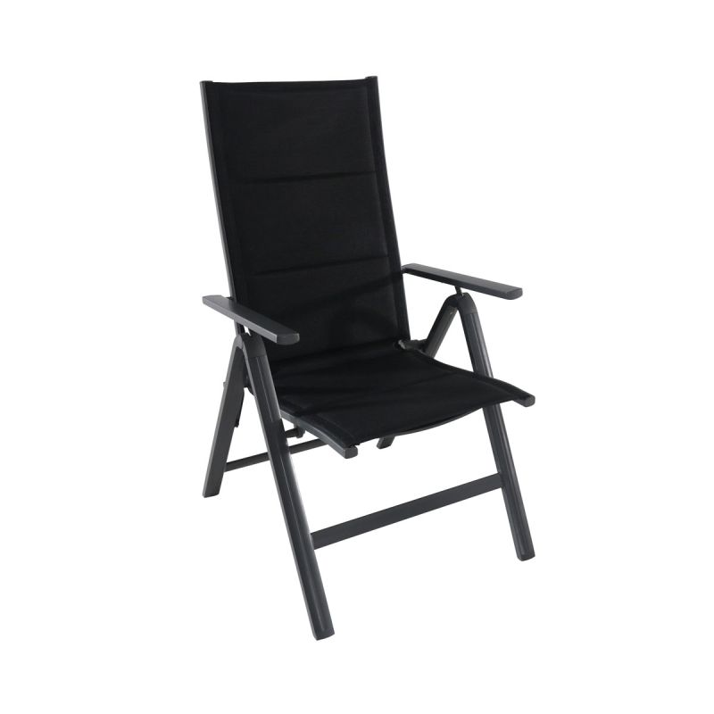 Greemotion Testrut Klappsessel „Grenada“, schwarz