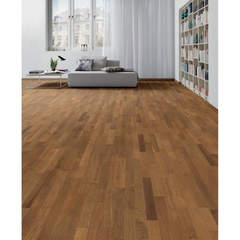 Living by HARO Parkett Schiffsboden 12mm Eiche mocca strukturiert Naturöl