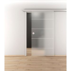 Novadoors Glasschiebetür NOVA 582 mattiert 93,5 x 205,8 cm Rechts Novadoors Glasschiebetür NOVA 582 mattiert 93,5 x 205,8 cm Rechts