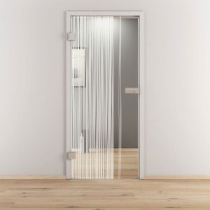 Novadoors Glasdrehtür NOVA 584 klar 70,9 x 197,2 cm Links