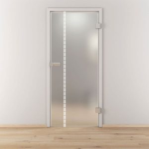 Novadoors Glasdrehtür NOVA 598 mattiert 83,4 x 197,2 cm Rechts