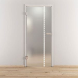 Novadoors Glasdrehtür NOVA 598 mattiert 95,9 x 197,2 cm Links