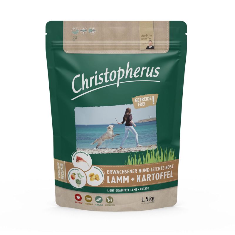 Christopherus Dog Lamm und Kartoffel Getreidefrei 1,5kg