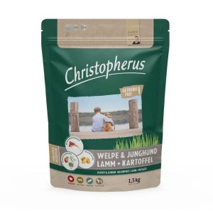 Christopherus Dog Welpe und Junghund Getreidefrei 1,5kg Christopherus Dog Welpe und Junghund Getreidefrei 1,5kg