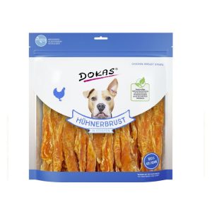 Dokas Snack Hühnerbrust in Streifen 900g Dokas Snack Hühnerbrust in Streifen 900g