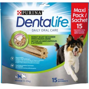 Purina Snack DentaLife Dog Maxi-Pack Medium 345 g Purina Snack DentaLife Dog Maxi-Pack Medium 345 g