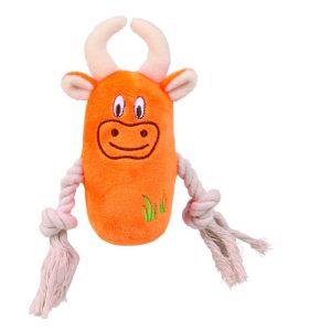 Trixie Plüsch Tier mit Tau Squeaker 13cm Trixie Plüsch Tier mit Tau Squeaker 13cm
