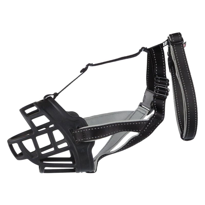 Trixie Maulkorb Muzzle Flex Silikon schwarz M