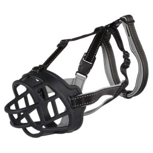 Trixie Maulkorb Muzzle Flex Silikon schwarz L Trixie Maulkorb Muzzle Flex Silikon schwarz L