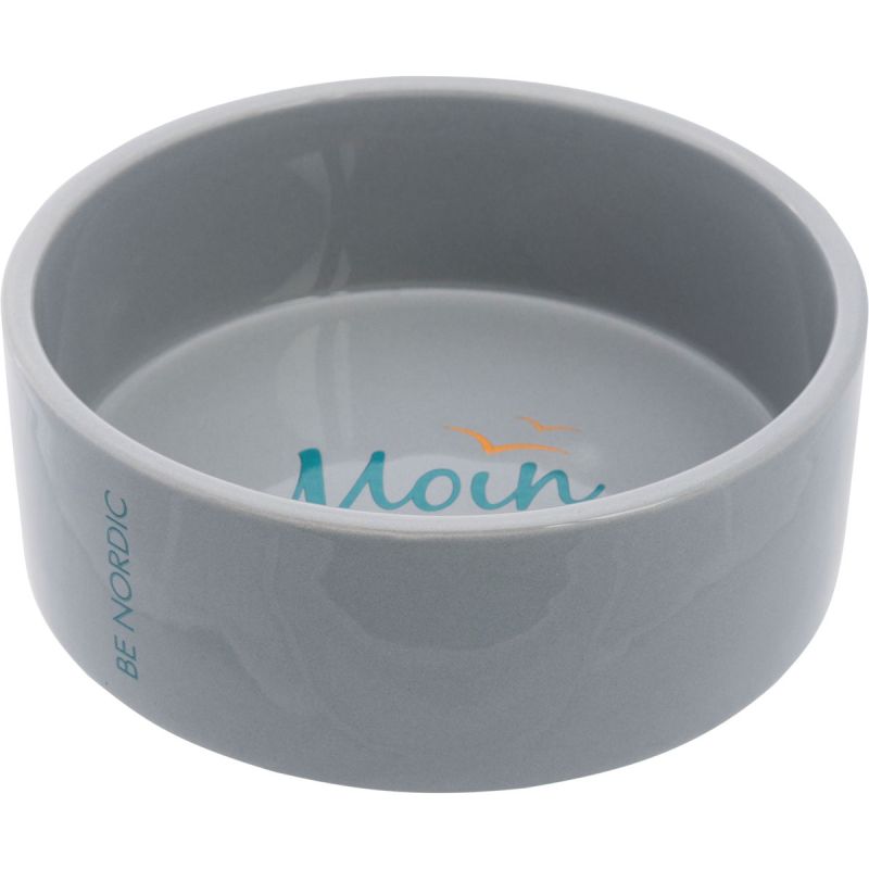 Trixie BE NORDIC Keramiknapf grau 0,3l/ø12cm