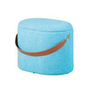 Inter Link Hocker „Dilia“, ocean blue Inter Link Hocker „Dilia“, ocean blue