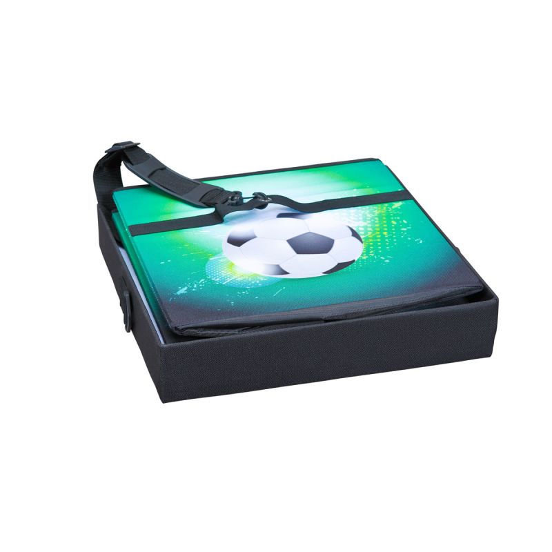 Inter Link Faltkiste „Fanbox I“, Fußball, 37x36x37 cm