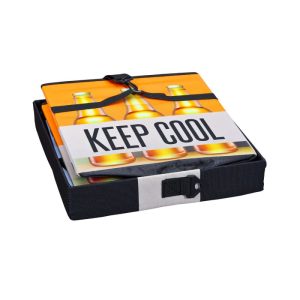 Inter Link Faltkiste „Fanbox II“, Bier, 37x36x37 cm Inter Link Faltkiste „Fanbox II“, Bier, 37x36x37 cm