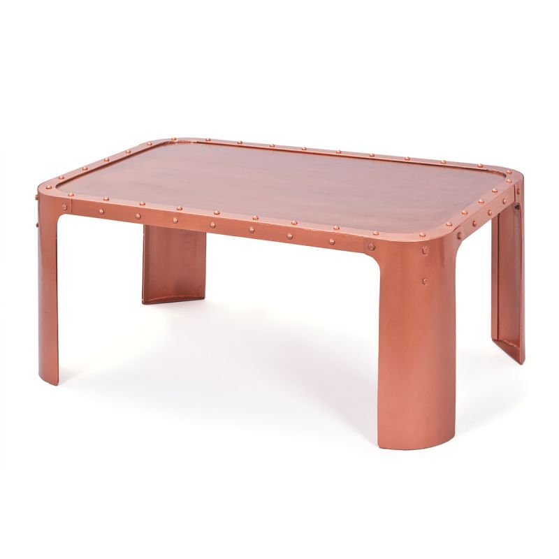 Inter Link Couchtisch Gormur kupfer 110 x 45 x 70 cm