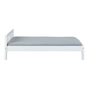 Inter Link Bett „Vilmar“, 98x70x210 cm, weiß lackiert, ohne Lattenrost Inter Link Bett „Vilmar“, 98x70x210 cm, weiß lackiert, ohne Lattenrost