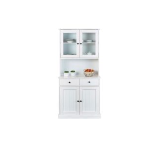 Inter Link FSC Buffet „Westerland – 55.1.“, weiß, Griff schwarz, 90x191x45 cm Inter Link FSC Buffet „Westerland – 55.1.“, weiß, Griff schwarz, 90x191x45 cm