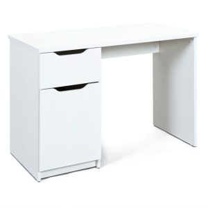 Inter Link Schreibtisch „Westphalen“, 1 Schublade, 1 Tür, weiß, 115x76x55 cm Inter Link Schreibtisch „Westphalen“, 1 Schublade, 1 Tür, weiß, 115x76x55 cm