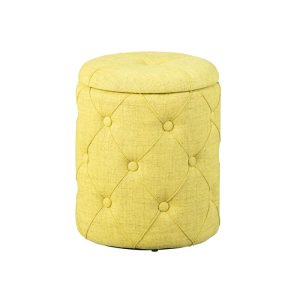 Inter Link Hocker „Yapak“, gelbgrün, mit 22 Knöpfen, 34x40x34 cm Inter Link Hocker „Yapak“, gelbgrün, mit 22 Knöpfen, 34x40x34 cm