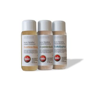 Weka Sauna- und Dampfbaddüfte, 3er-Set