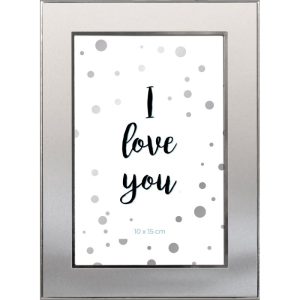 Bilderrahmen Orlando 10×15 cm silber Bilderrahmen Orlando 10×15 cm silber