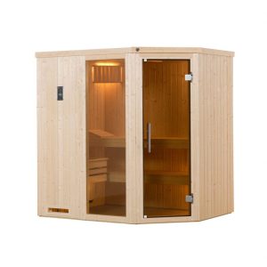 Weka Elementecksauna „Varberg 1“ GTF