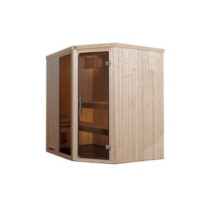 Weka Elementecksauna „Varberg 2“ GTF