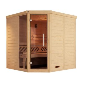 Weka Design-Sauna „Kemi Eck 1“, GTF