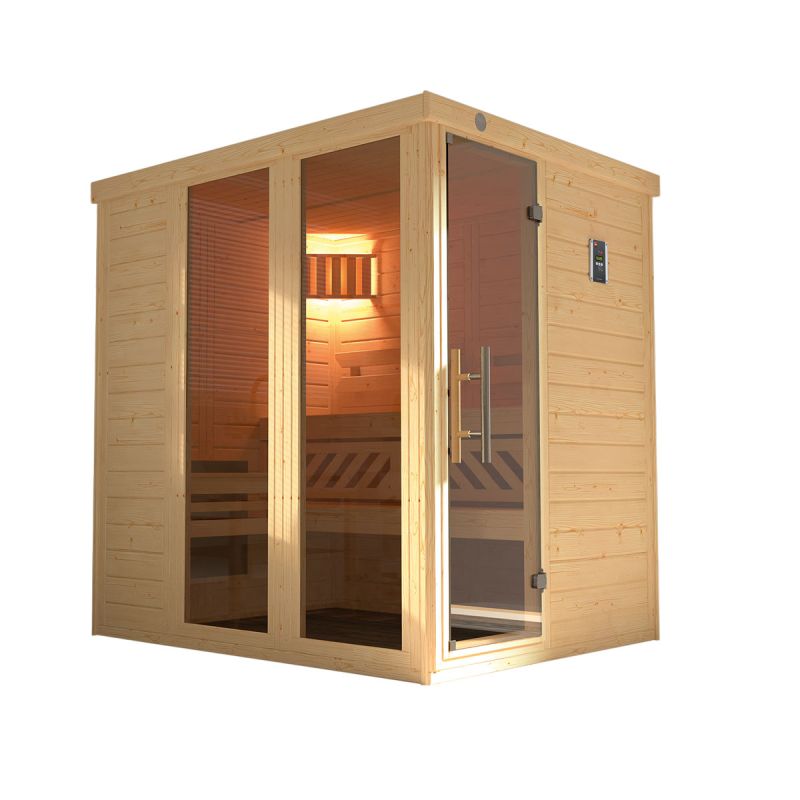Weka Design-Sauna „Kemi Panorama“, Gr. 2 BioS