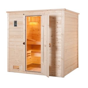 Weka Massivholzsauna „Bergen 1.8“, HT