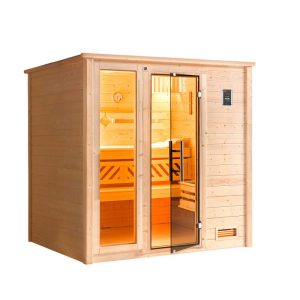 Weka Massivholzsauna „Bergen 2“, GTF