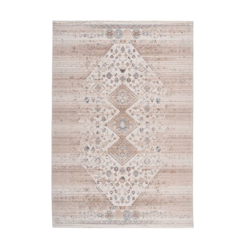 Fransenteppich „Baroque 1100“, beige