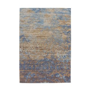Jacquard-Teppich Blaze 600 blau/beige Jacquard-Teppich Blaze 600 blau/beige