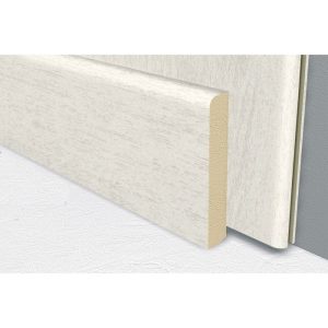 Fussleiste Eiche weiss 2,6 m Fussleiste Eiche weiss 2,6 m