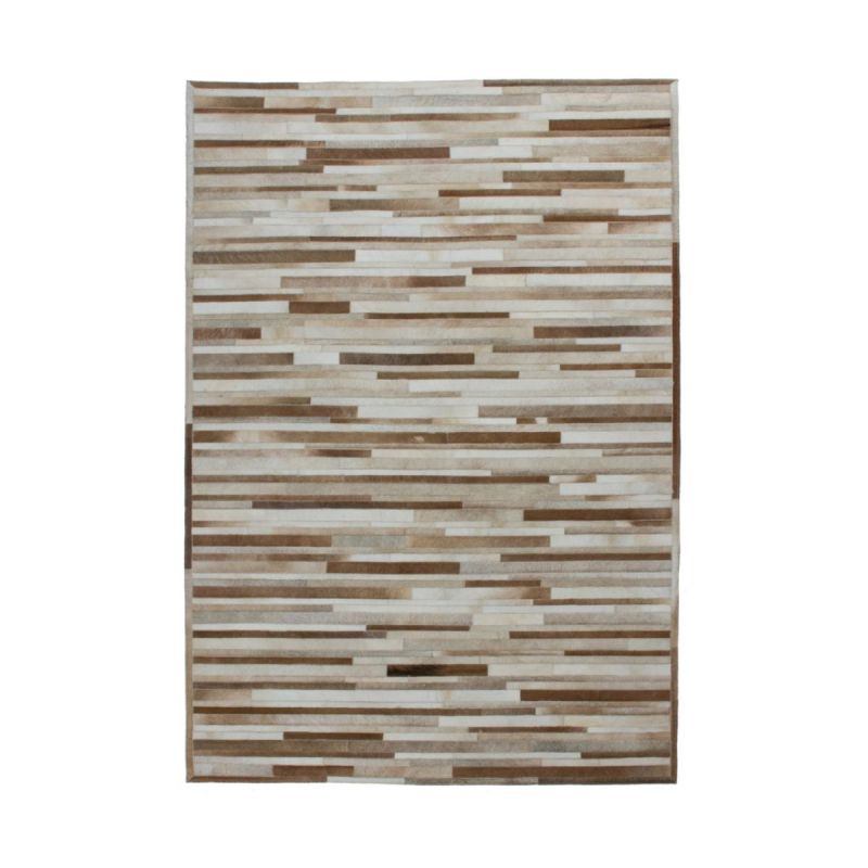 Lederteppich „Lavish 110“, creme