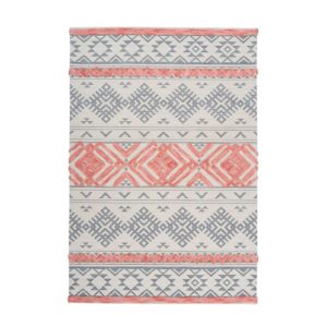 Ethno-Teppich „Ethnie 200“, grau/apricot Ethno-Teppich „Ethnie 200“, grau/apricot