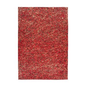 Lederteppich „Finish 100“, rot/gold