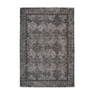 Jacquard-Teppich „Iglesia 300“, grau/schwarz Jacquard-Teppich „Iglesia 300“, grau/schwarz