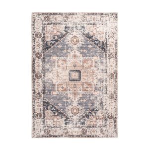 Flachflorteppich Indiana 100 grau/braun Flachflorteppich Indiana 100 grau/braun