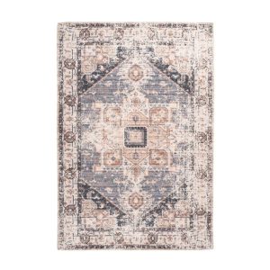Flachflorteppich „Indiana 100“, grau/braun Flachflorteppich „Indiana 100“, grau/braun