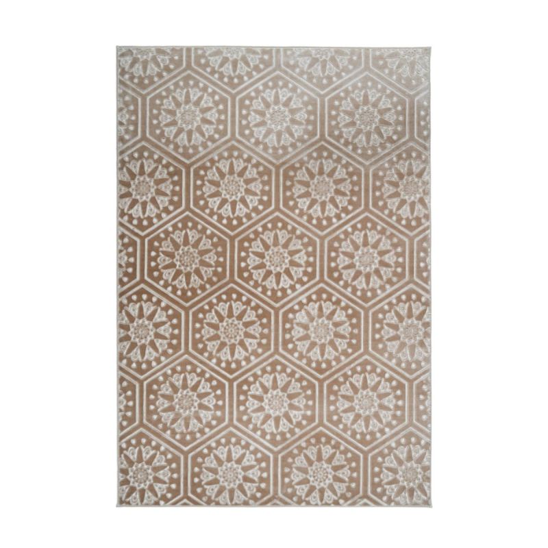 Hochflorteppich Monroe 200 taupe