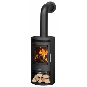Justus Kaminofen „Baltrum D“ 2.0, 5,5 kW, Stahl/Stahl schwarz Justus Kaminofen „Baltrum D“ 2.0, 5,5 kW, Stahl/Stahl schwarz