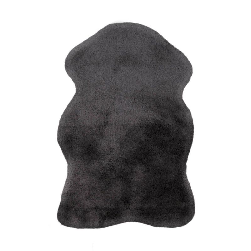 Hochflorteppich „Rabbit Sheepskin 200“, anthrazit