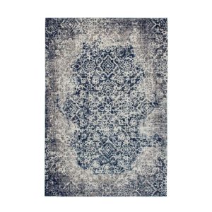 Flachflorteppich „River 140“, grau/multi Flachflorteppich „River 140“, grau/multi