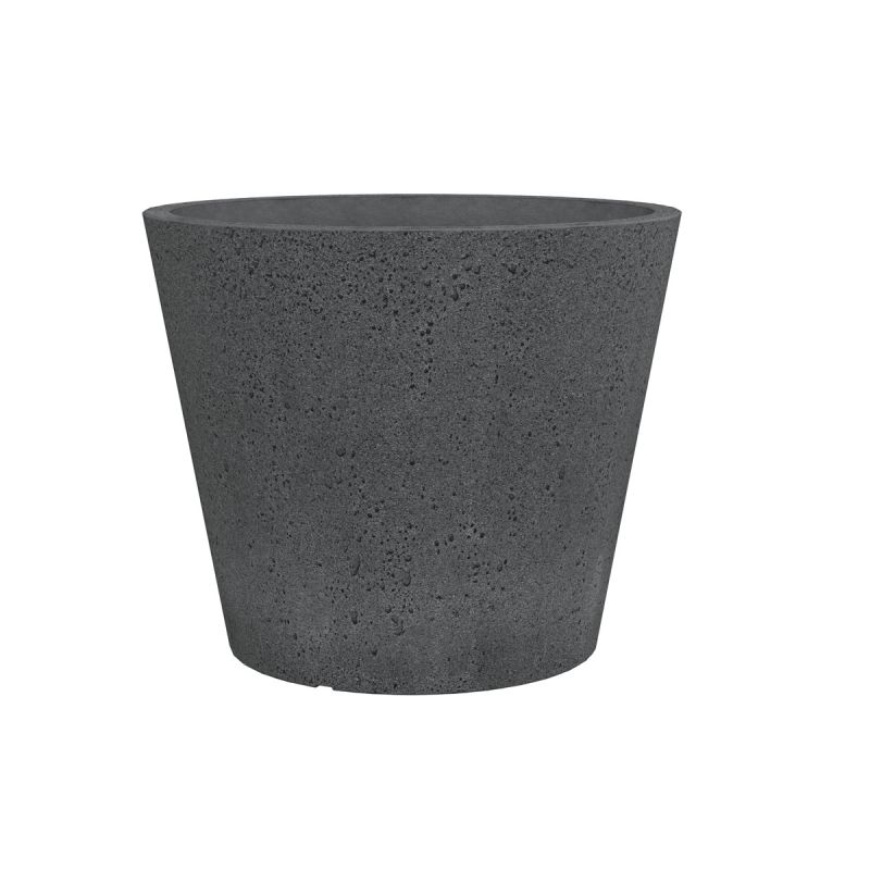 Scheurich Pflanzgefäß C-Cone BxHxT 47,2 x 39,4 x 47,2 cm Stony Black