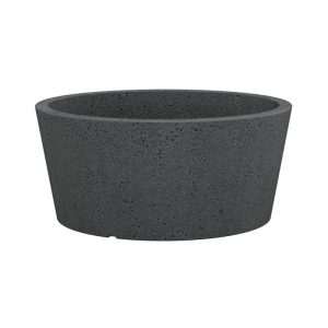 Scheurich Pflanzschale C-Cone BxHxT 38,9 x 17,5 x 38,9 cm Stony Black Scheurich Pflanzschale C-Cone BxHxT 38,9 x 17,5 x 38,9 cm Stony Black