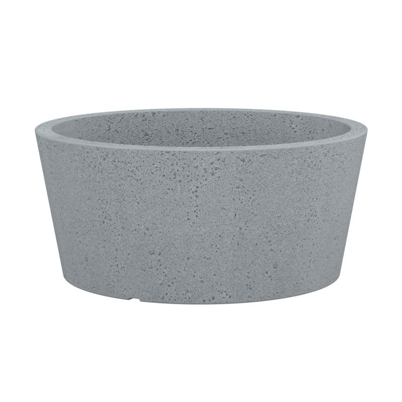 Scheurich Pflanzschale C-ConeBxHxT 38,9 x 17,5 x 38,9 cm Stony Grey